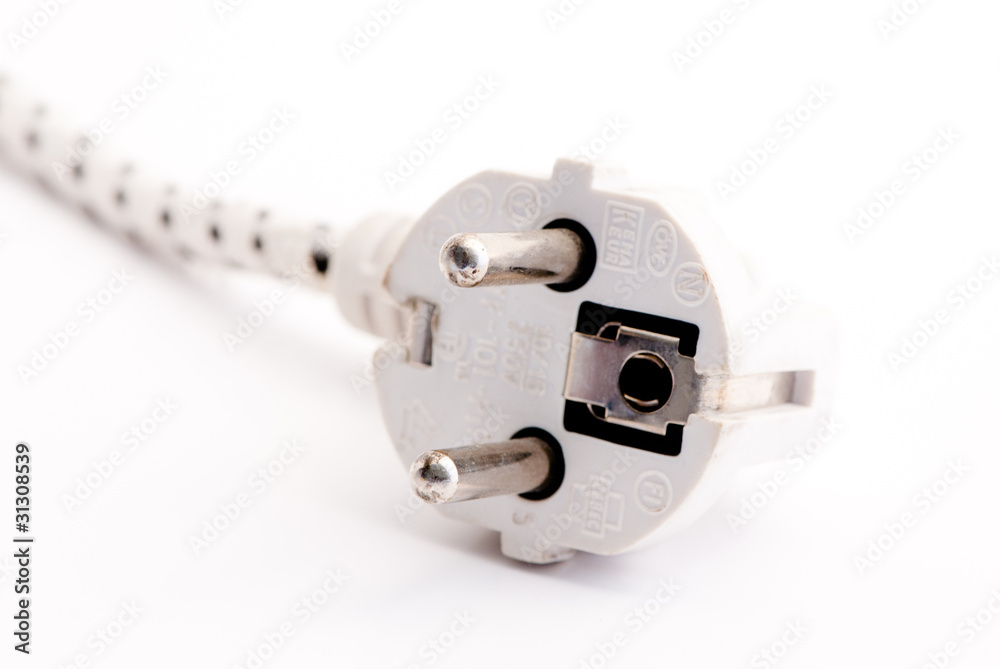 Obraz premium Schuko-Stecker
