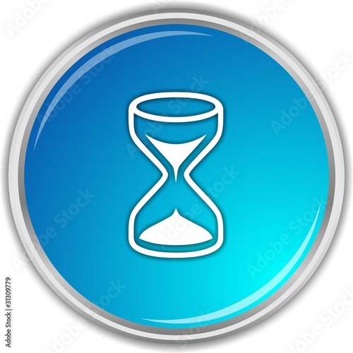 bouton sablier