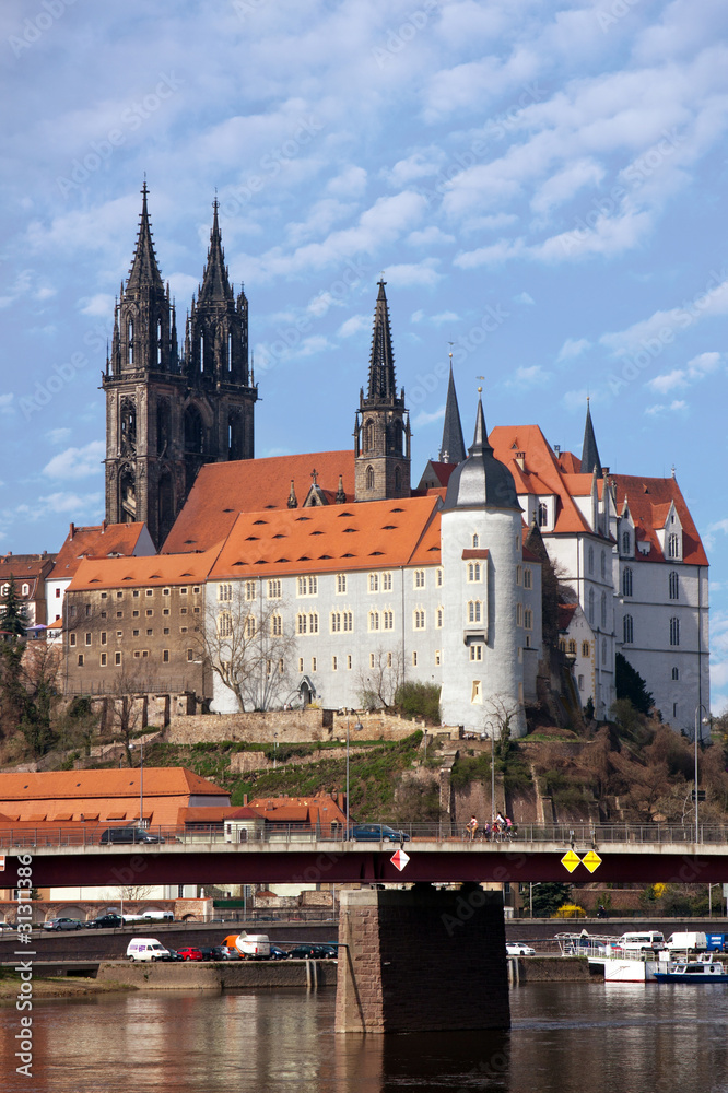 Fototapeta premium Albrechtsburg von Meissen 024w