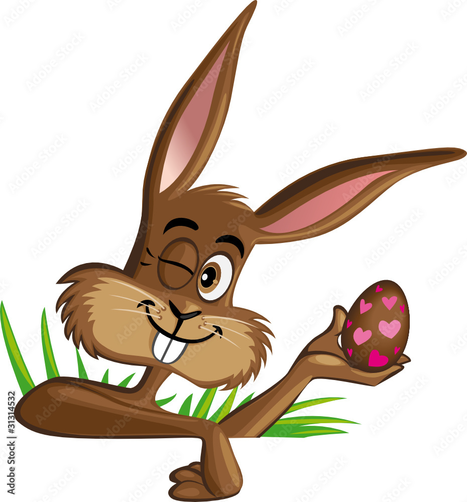 Lapin de pâques - Mascotte