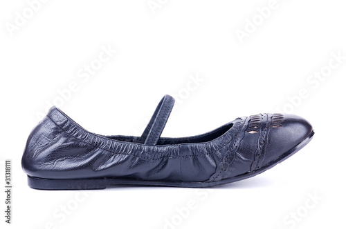 black woman shoe