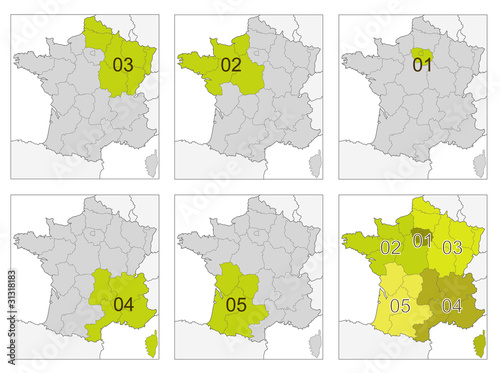 régions téléphoniques
