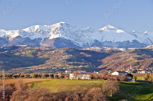 Fotografia, Obraz Gran Sasso d' Abruzzo