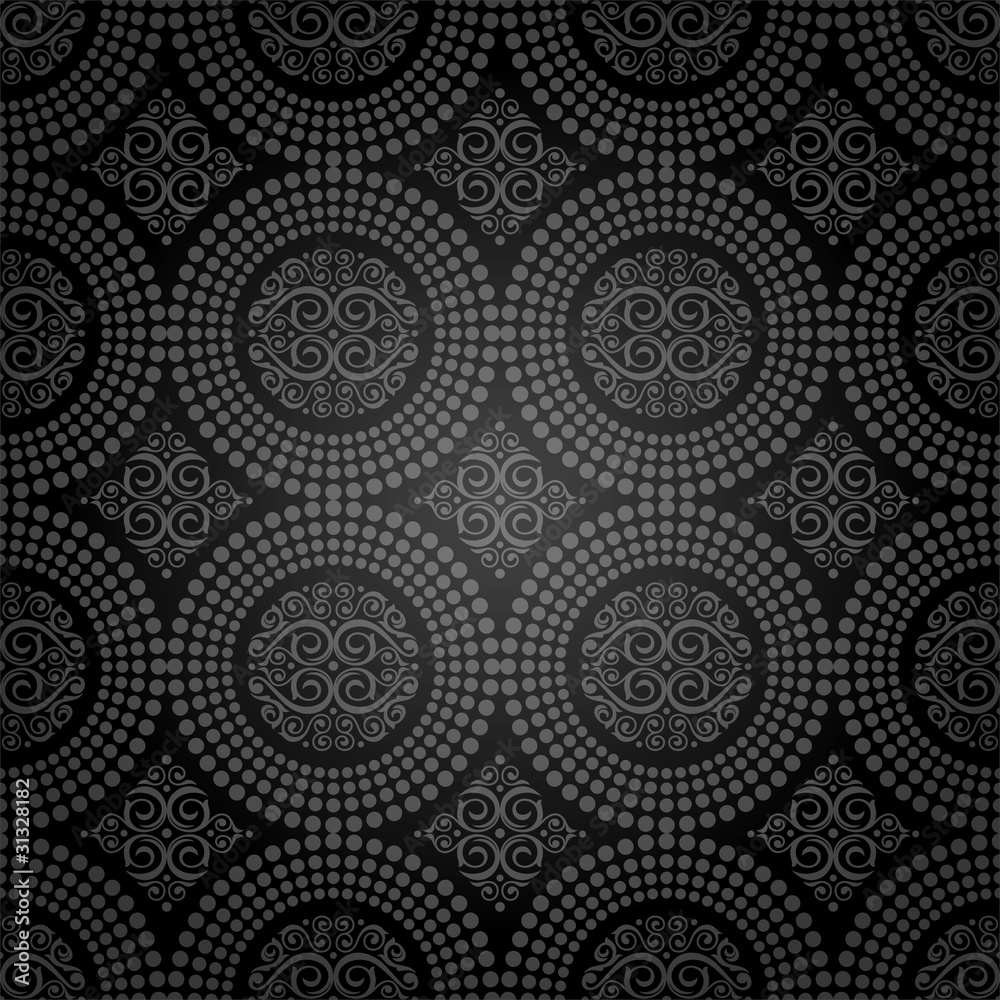 Vector background - seamless ornamental decorative pattern Vector background - seamless ornamental decorative pattern