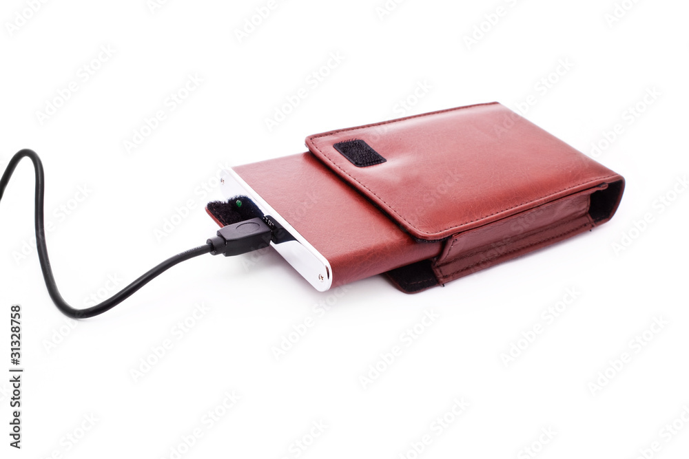 external hdd in leather case external hdd in leather case