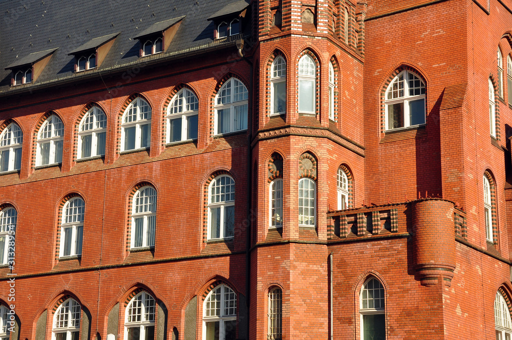 Fototapeta premium backsteinfassade