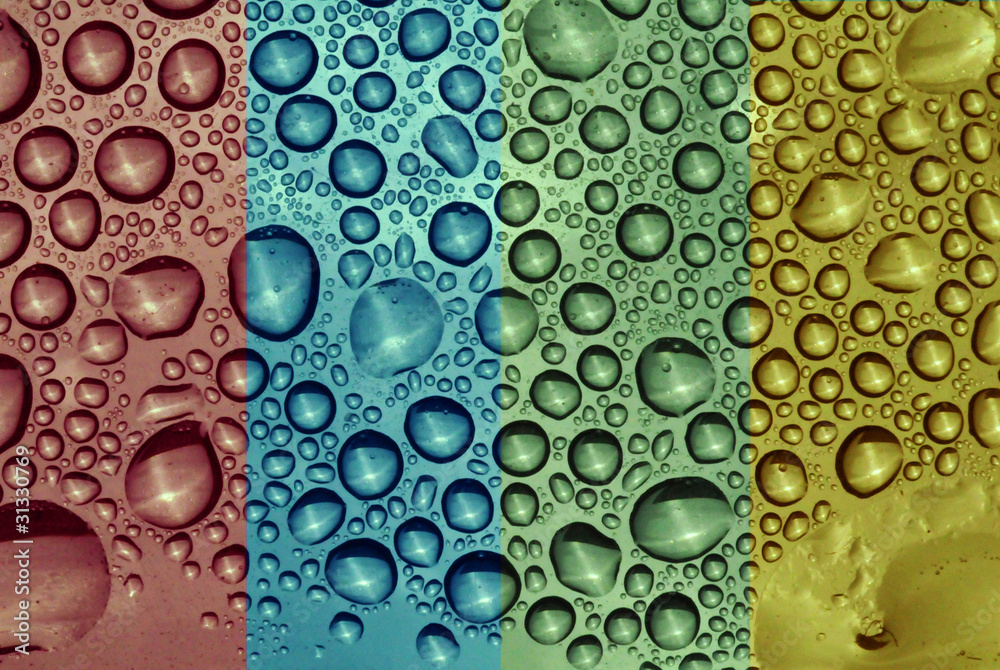 Abstract air bubbles