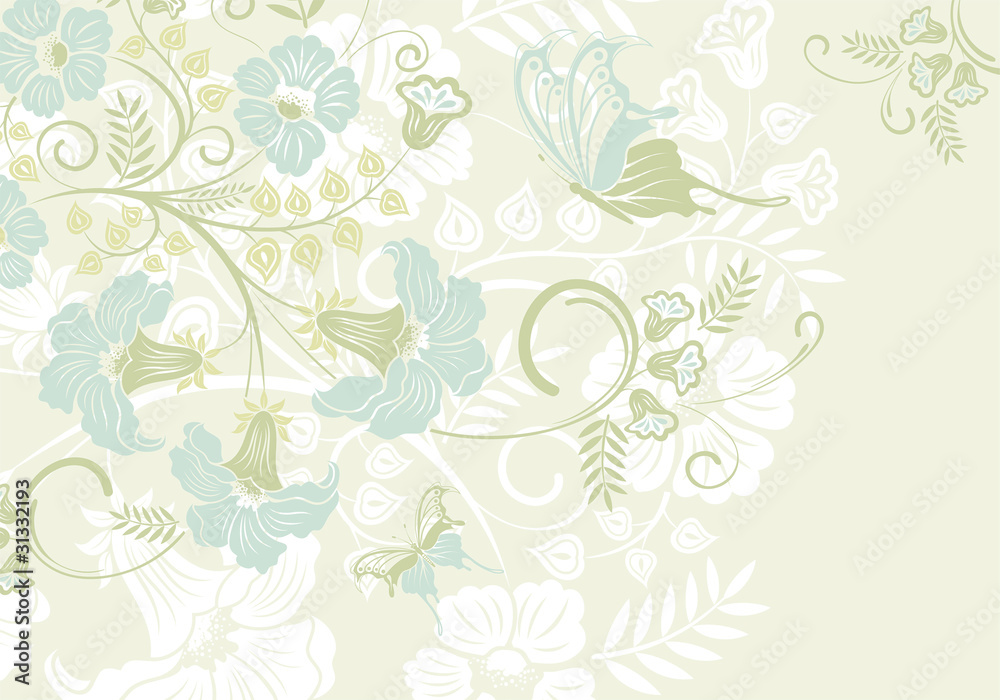 Flower frame Flower frame