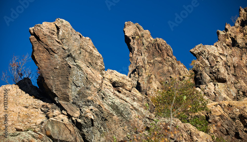 Rocks in mountain