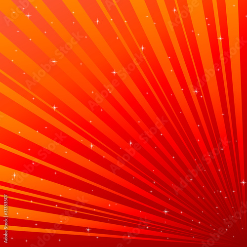 Red background with asterisk
