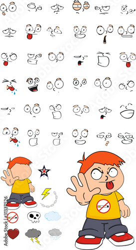 child cartoon set8 photo