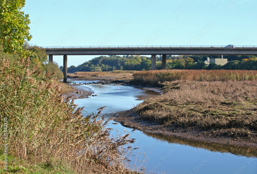 Obraz premium bridge over River Teign