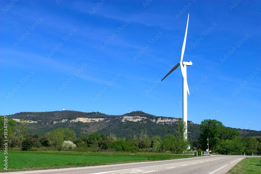 Fototapeta premium Eoliennes