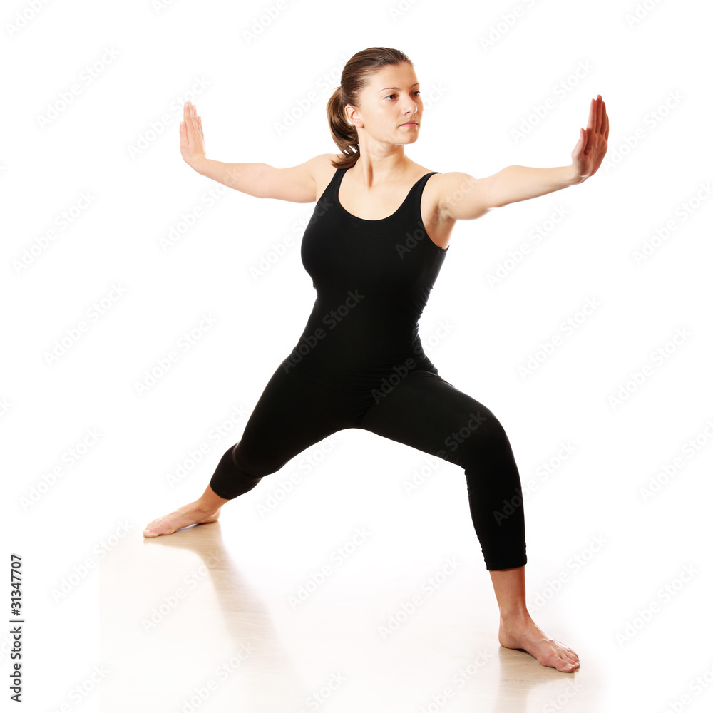 Yoga workout Yoga workout