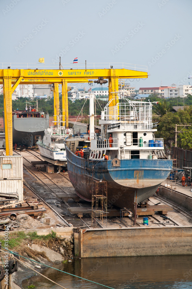 Shipbuilding capacity shipyard thailand