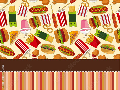 fast food card