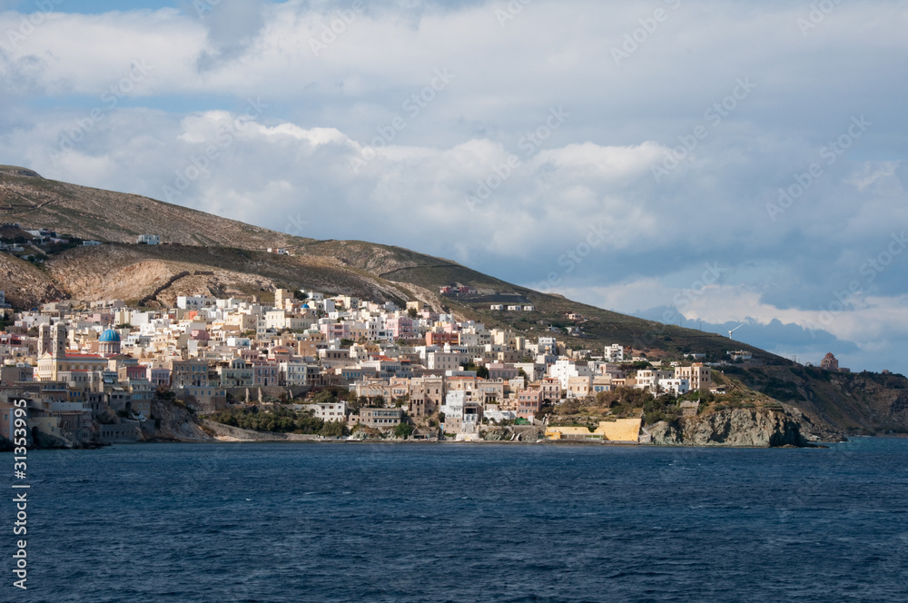 Ano Syros in Greece