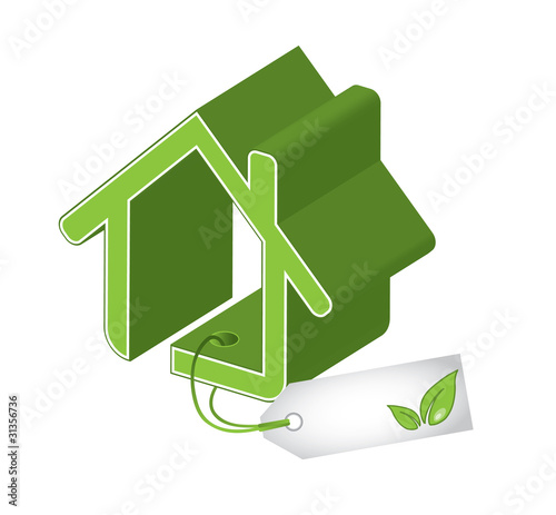 Greenhouse design elements, house for sale with sale banner