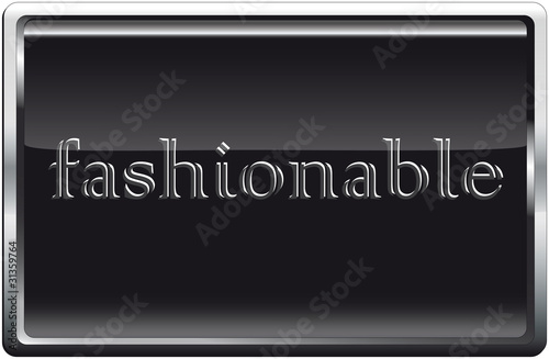 Blackbutton fashionable