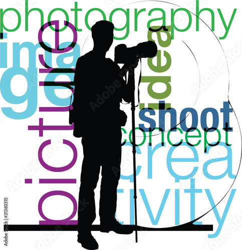 Photographer illustration