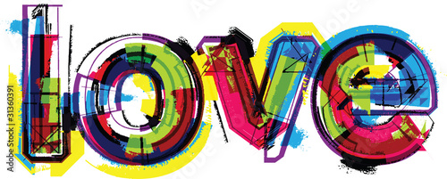 Artistic word love