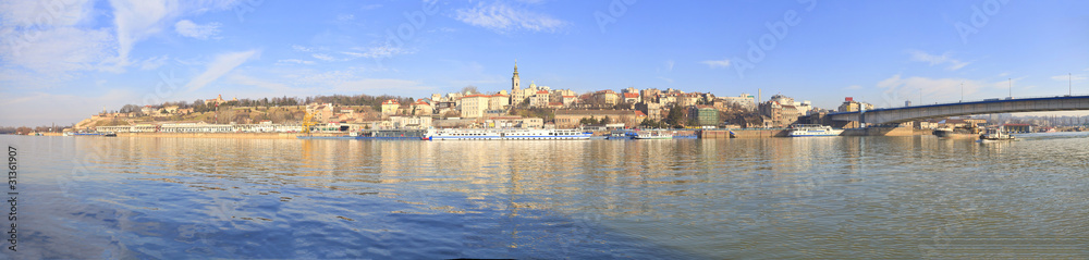 Belgrade Serbia panorama