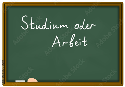 Studium oder Arbeit