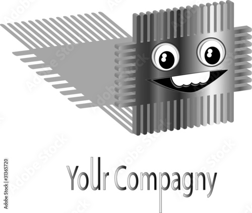 logo puce électronique