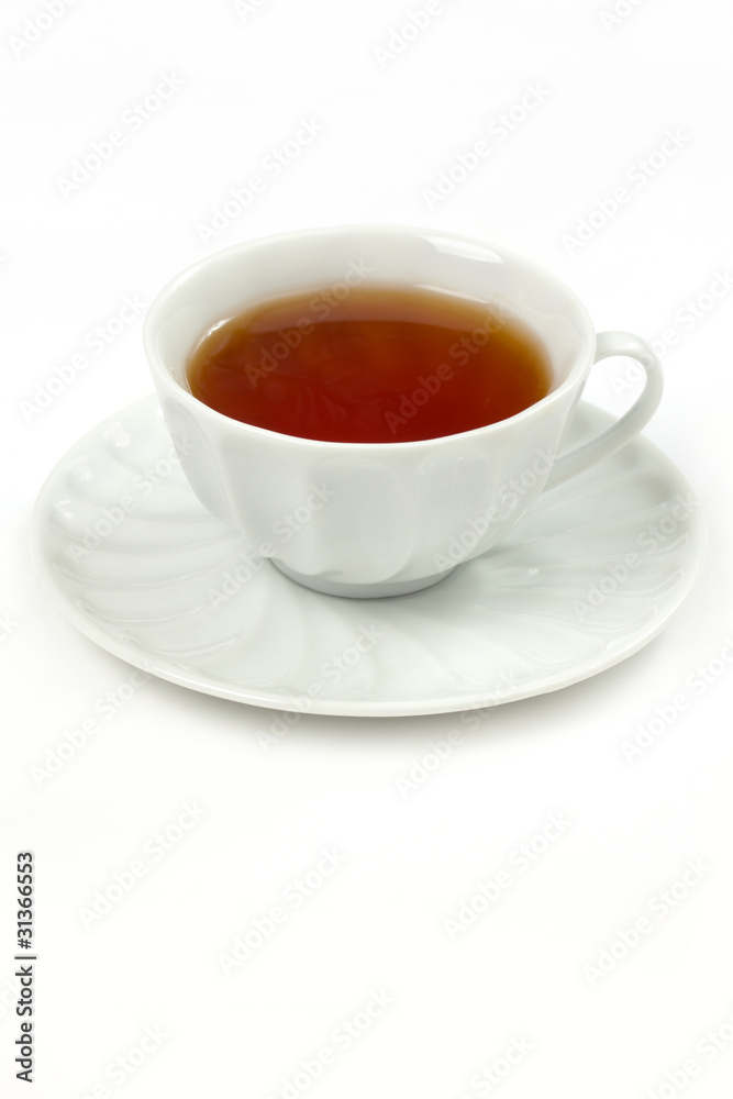 cup of tea isolated on white cup of tea isolated on white