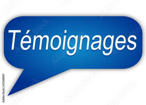 témoignages sur bouton bulle bleu