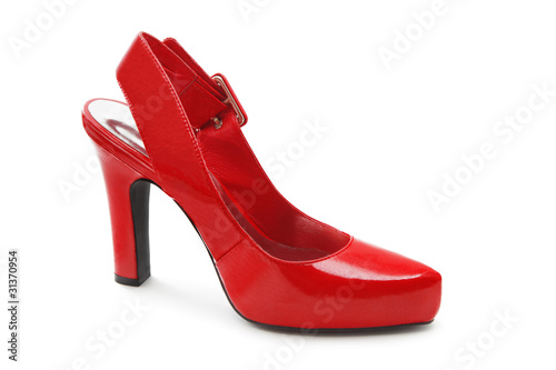 Red shoe