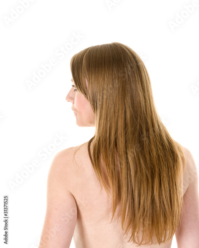 Rear View Long hair