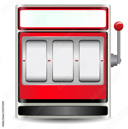 red slot machine