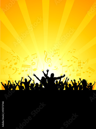 Party crowd