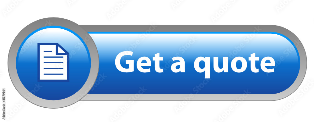 "GET A QUOTE" Web Button (quotation price online sales free now) - obrazy, fototapety, plakaty 
