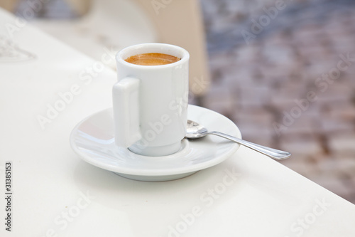 Taza de café. Tavira, Portugal