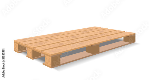 Warehouse pallet.