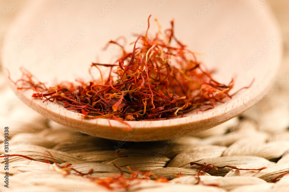 Fototapeta premium safran. herbs and spices