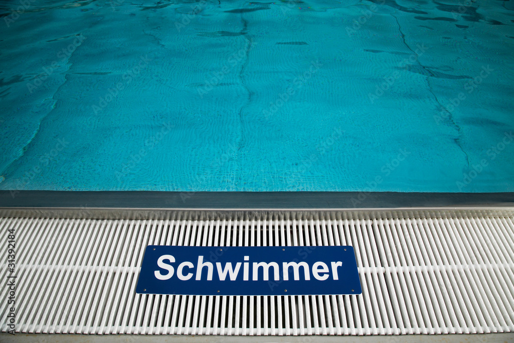 Schwimmbad-Schild ‚Erwachsenenaufsicht‘ (30,5x20,3 Cm) – Aluminium-Metallschild, Wasserdicht, Für Pool & Garten