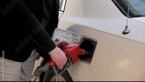 Filling the tank