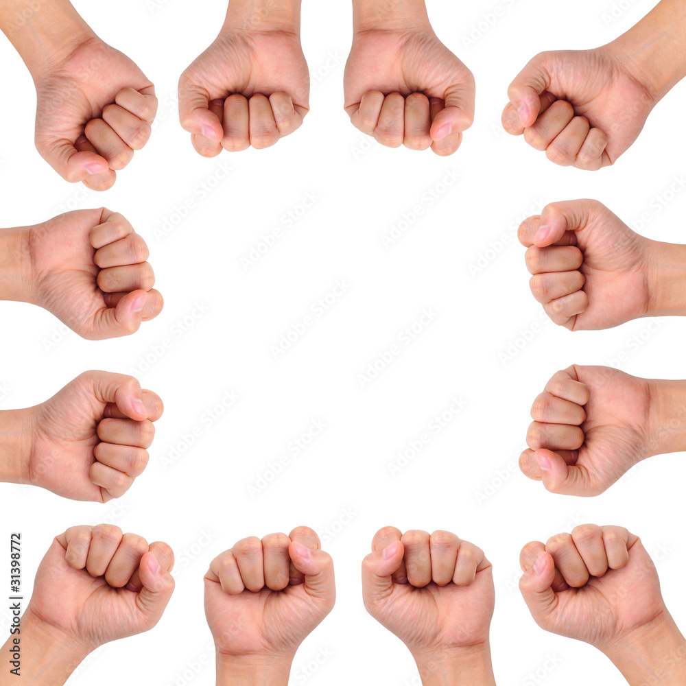 Compilation of strength hand signs Compilation of strength hand signs