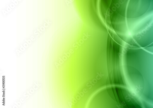green background