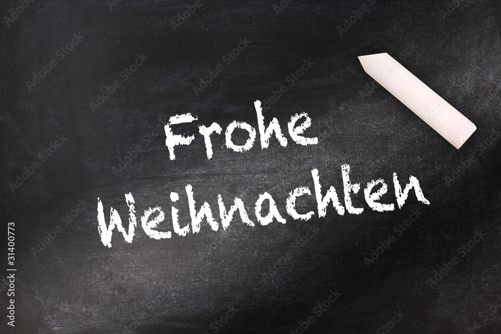 Obraz premium Frohe Weihnachten