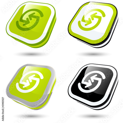 recycling icon erneuerbar zeichen symbol