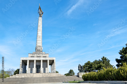 Slavin memorial monument in Bratislava