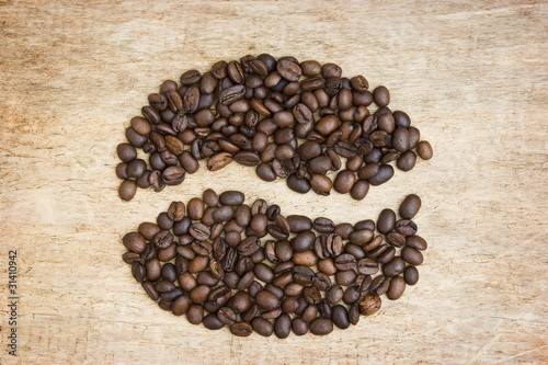 coffee beans on the board © Oleg Zhukov