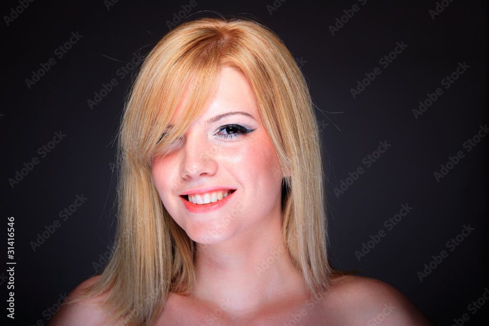 Portrait of glamour woman Portrait of glamour woman