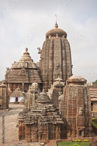 Lingaraja Hindu Temple. Bhubaneswar  Orissa  India.