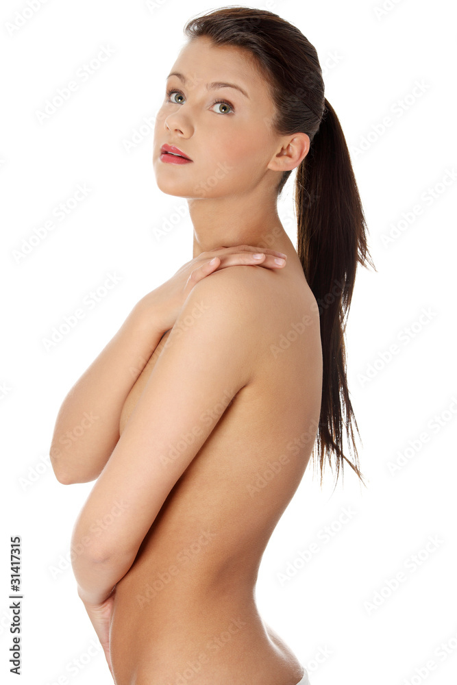 Beautiful brunette woman Beautiful brunette woman