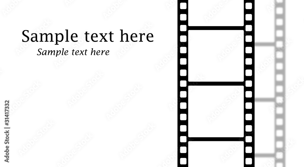 Filmstrip With Copy Space